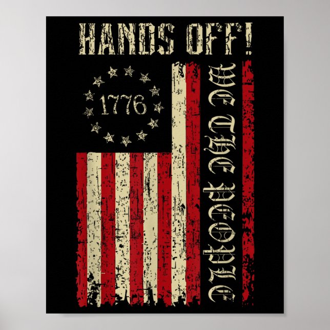 Protest-Rett-Demo: Hände weg von der Sozialversich Poster (Vorne)