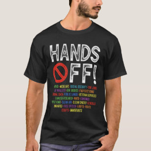 Protest-Rett-Demo: Hände weg von der Sozialversich T-Shirt