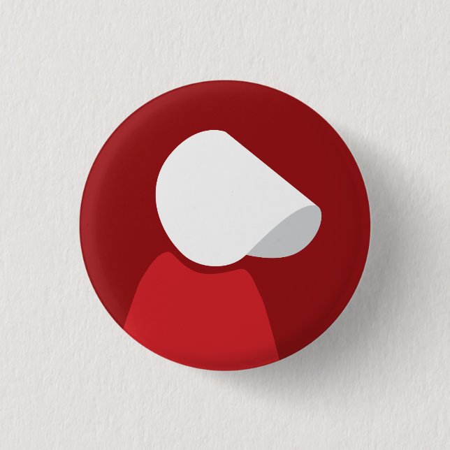 Protest von Handmaid gegen Frauen | Button (Vorderseite)