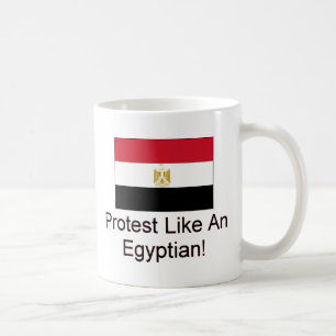 Protest wie ein Ägypter Kaffeetasse