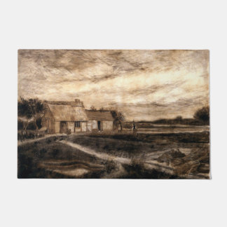 Protestant Barn - Van Gogh Floor Mat Fußmatte