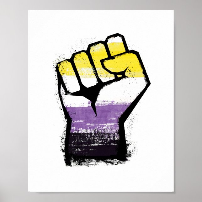 Protestfäule Poster (Vorne)