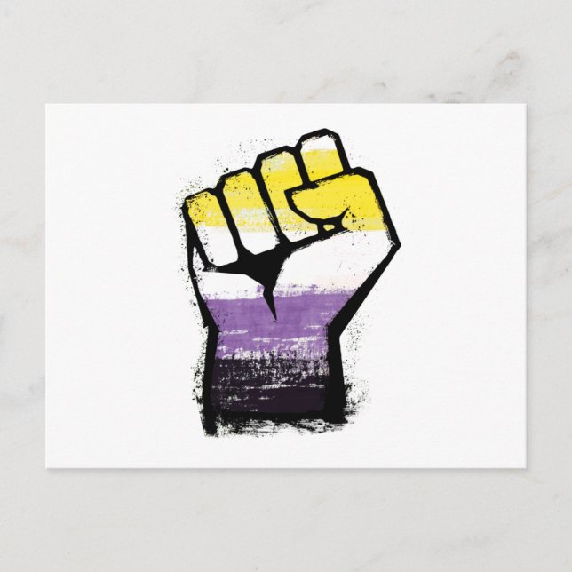 Protestfäule Postkarte (Vorderseite)