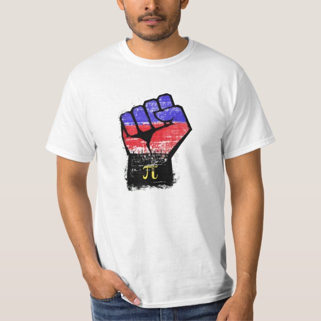 Protestfäuste T-Shirt (Vorderseite)