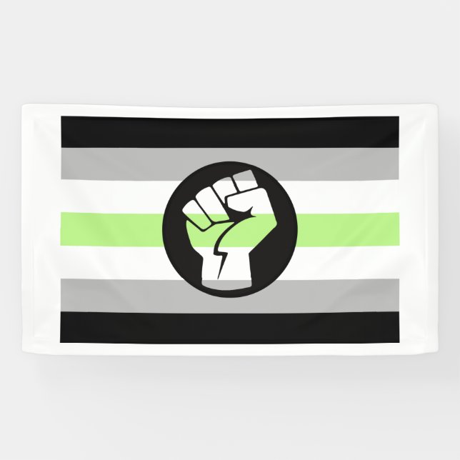 Protestflagge Banner (Horizontal)