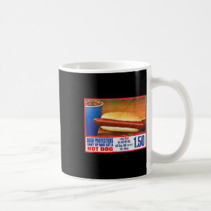 Protestierende haltet den Mund und esst einen Hot Kaffeetasse