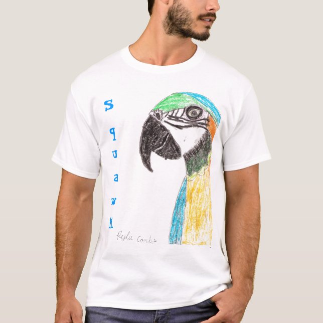Protestpapageien-Shirt T-Shirt (Vorderseite)