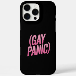 Proteststolz auf Gay Panic LGBTQ iPhone 16 Pro Max Hülle