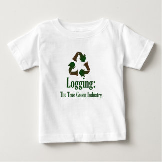 Protokollierung: Grüne Industrie Baby T-shirt
