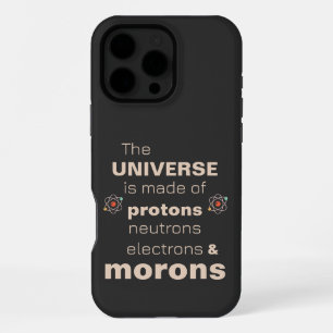 Protonen Neutronen Elektronen & Idioten iPhone 16 Pro Max Hülle