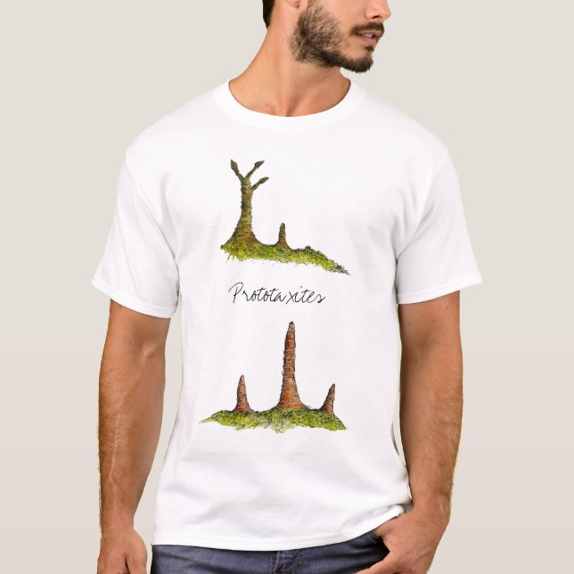 Prototaxites Fungi / Lichen T-Shirt (Devant)