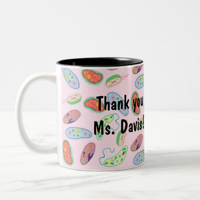 Protozoa Pals Zweifarbige Tasse (Links)