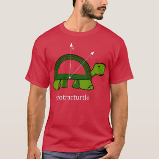 Protracturne Funny Math Turtle T-Shirt
