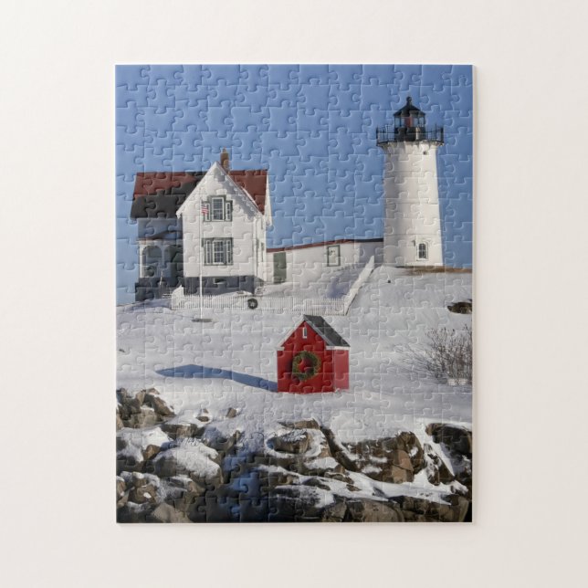 Protubérances dans le puzzle d'hiver (Vertical)