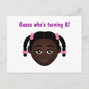#Proud2BNaturalMe Choose-My-Complexion Birthday Postkarte