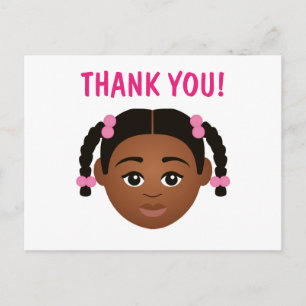 #Proud2BNaturalMe Choose-My-Complexion Vielen Dank Postkarte