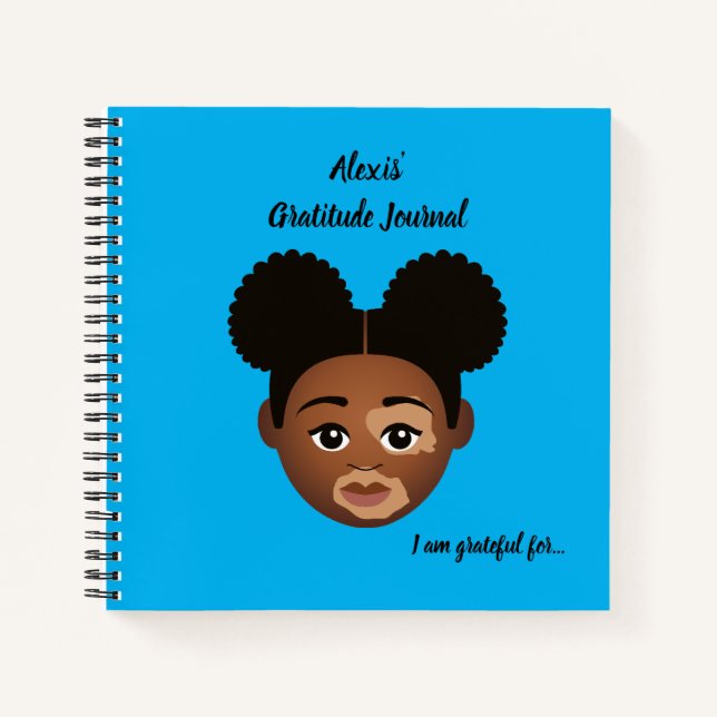 #Proud2BNaturalMe Personalisiert Dankeschön-Journa Notizbuch (Vorderseite)