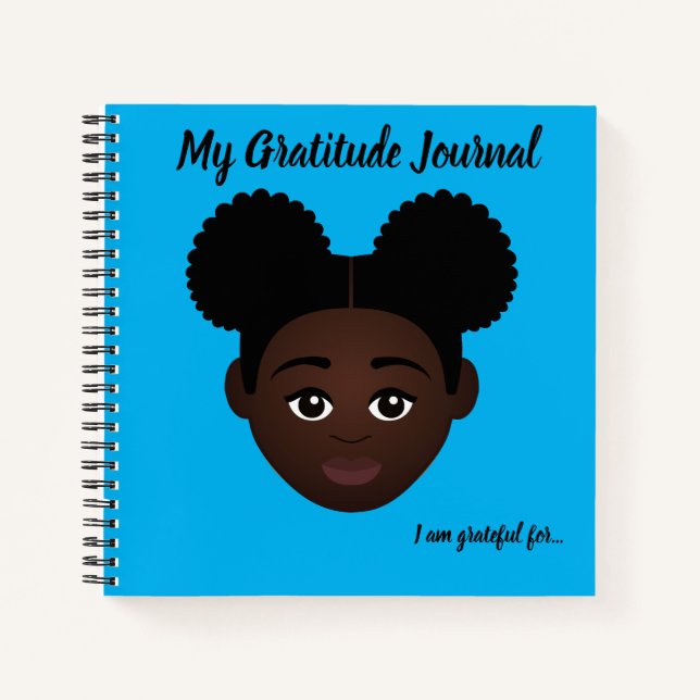 #Proud2BNaturalMe Personalisiert Dankeschön-Journa Notizbuch (Vorderseite)