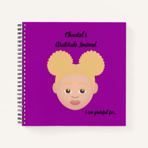 #Proud2BNaturalMe Personalisiert Dankeschön-Journa Notizbuch