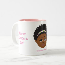 #Proud2BNaturalMe-Studentinnenverbindung gibt #Fou Zweifarbige Tasse