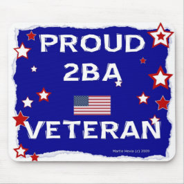 Proud 2BA Veteran - Mousepad