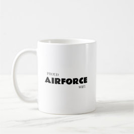 Proud airforce wife kaffeetasse