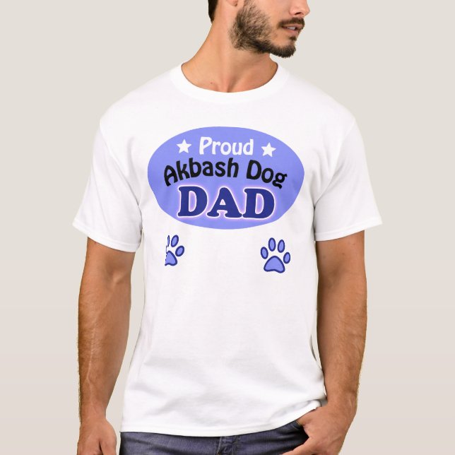 Proud Akbash Dog Vater T-Shirt (Vorderseite)