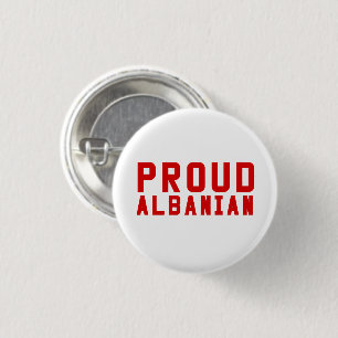 Proud Albanian Button