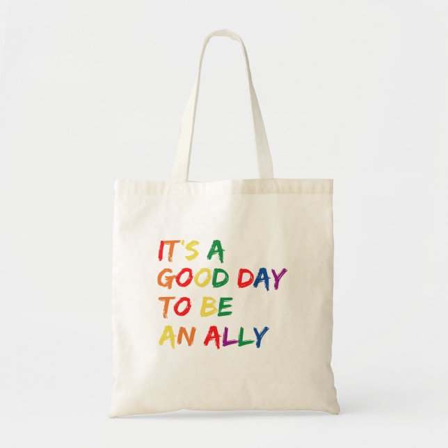 Proud Ally Pride Gay LGBT Month Parade Gift Tragetasche (Vorne)
