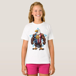 PROUD AMERICAN BALD EAGLE Patriotic T-Shirt