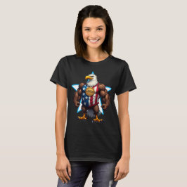 PROUD AMERICAN BALD EAGLE Patriotic T-Shirt