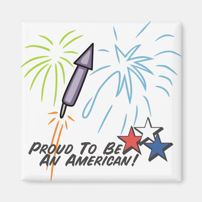 Proud American - Magnet (Vorne)