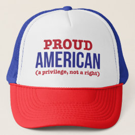 Proud American Trucker Hat Truckerkappe