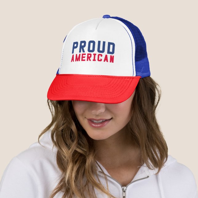 Proud American Truckerkappe (Beispiel)