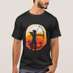 Proud Archery Archer Sports Girl Frauengeschenk T-Shirt
