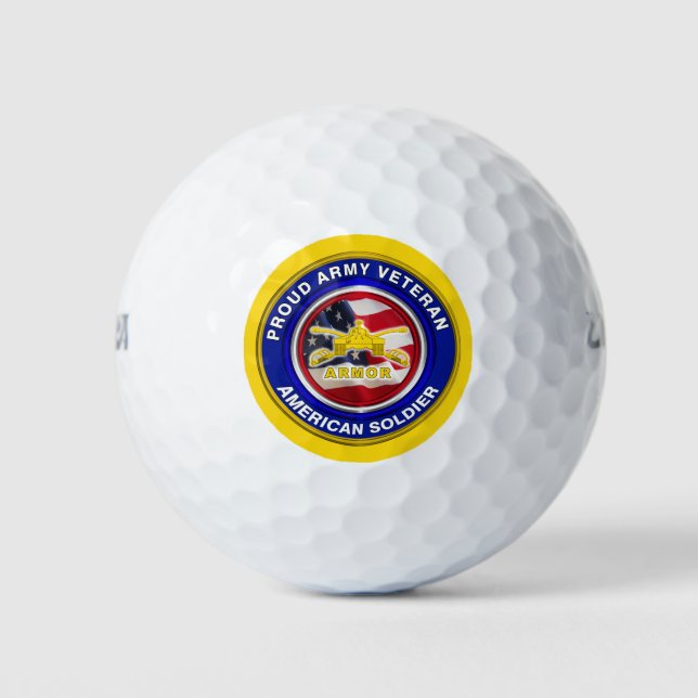 Proud Armor Veteran Golfball (Vorderseite)