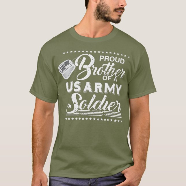Proud Army Brother T-Shirt (Devant)