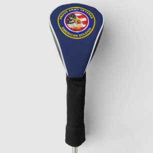 Proud Army Cyber Corps Veteran Golf Headcover