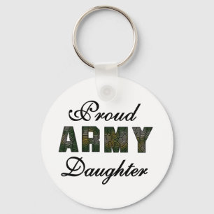 Proud Army Daughter Schlüsselanhänger