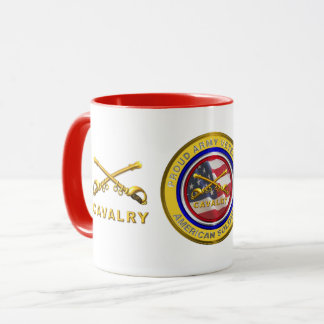 Proud Army Veteran Cavalry Soldier Tasse