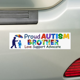 Proud Autism Brother Autoaufkleber