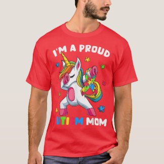 Proud Autism Mama Dab Tance s, Women's Dabbing Uni T-Shirt