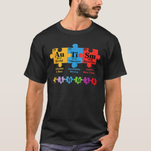 Proud Autism Mammaw Periodic Table Autism Awarenes T-Shirt