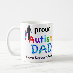 Proud Autism Vater Kaffeetasse