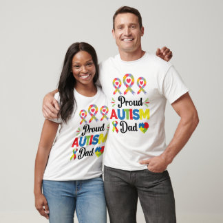 Proud Autism Vater Shirt