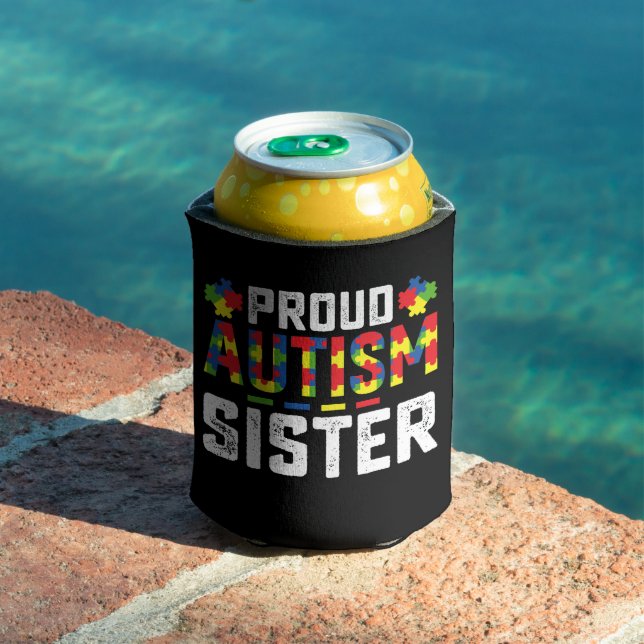 Proud Autisse Sister Awareness Autistic Family Dosenkühler (In Situ Pool)