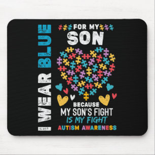 Proud Autistic Vater Mousepad