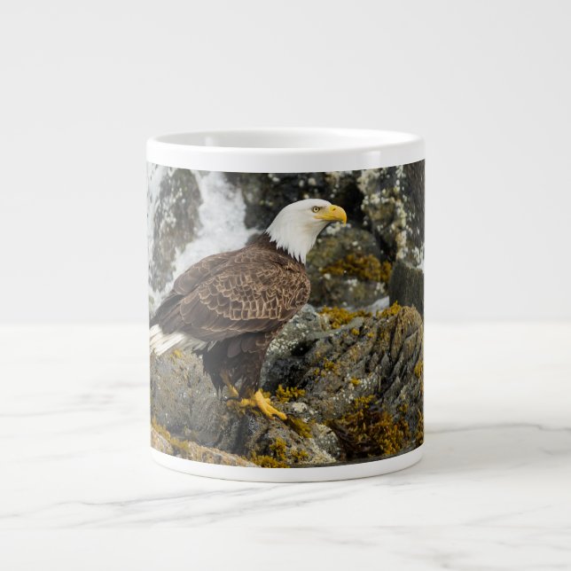 Proud Bald Eagle Jumbo-Tasse (Vorderseite)