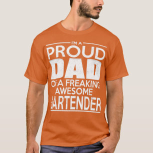 Proud Barkeeper Vater T-Shirt