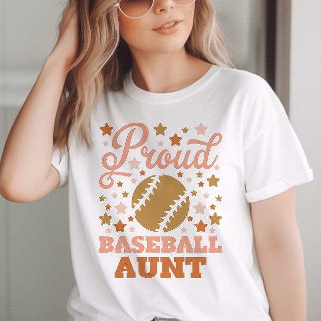 Proud Baseball Tante T-Shirt (Von Creator hochgeladen)